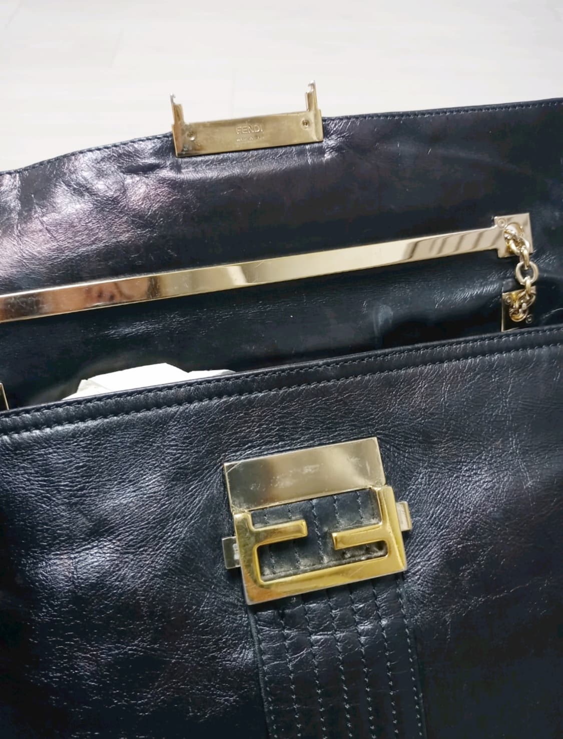 펜디 블랙 체인 숄더백 크로스백 상품이미지5