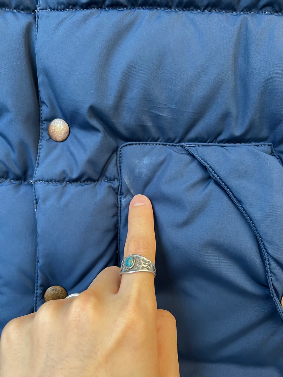 (103)폴로 리버시블 웨스턴 다운 베스트 상품이미지7