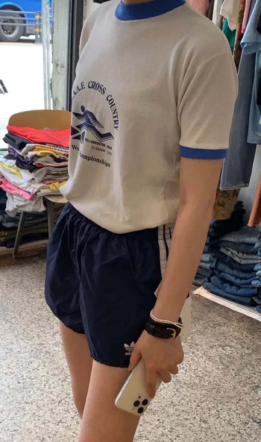 Deadstock 희귀 매물 80s 아디다스 쇼츠 상품이미지2