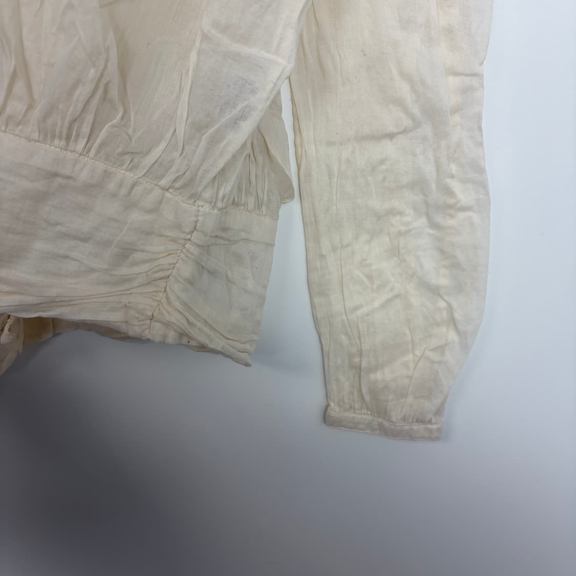 주카 zucca 패턴 린넨 셔츠 자켓 상품이미지4