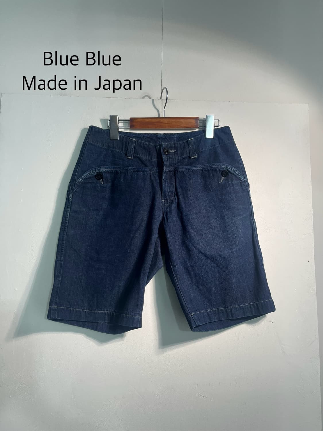 Blue blue 블루블루 숏 데님팬츠 S 상품이미지1