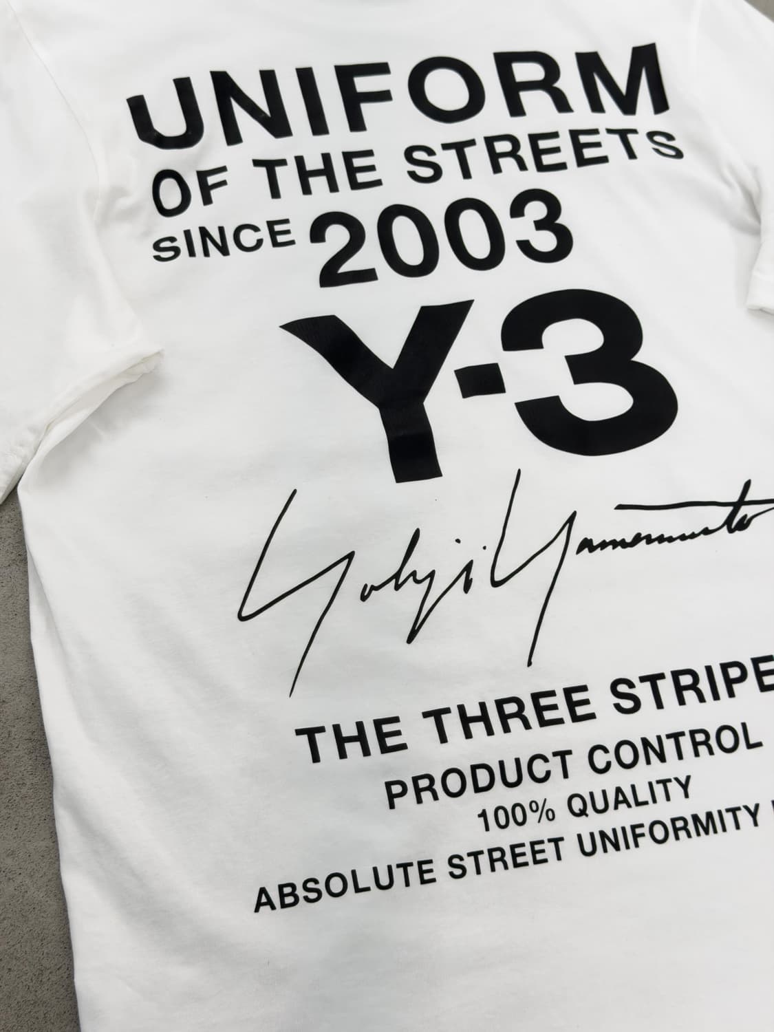 요지야마모토 Y-3 티셔츠 상품이미지1