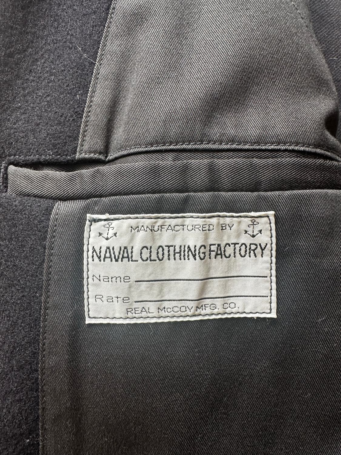 리얼맥코이 해군 피코트40 상품이미지4