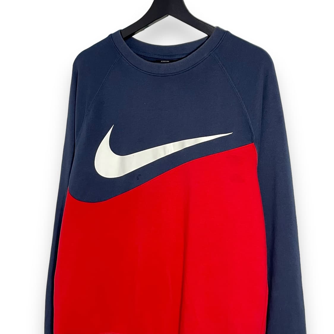 나이키 배색 스우시 맨투맨 상품이미지3