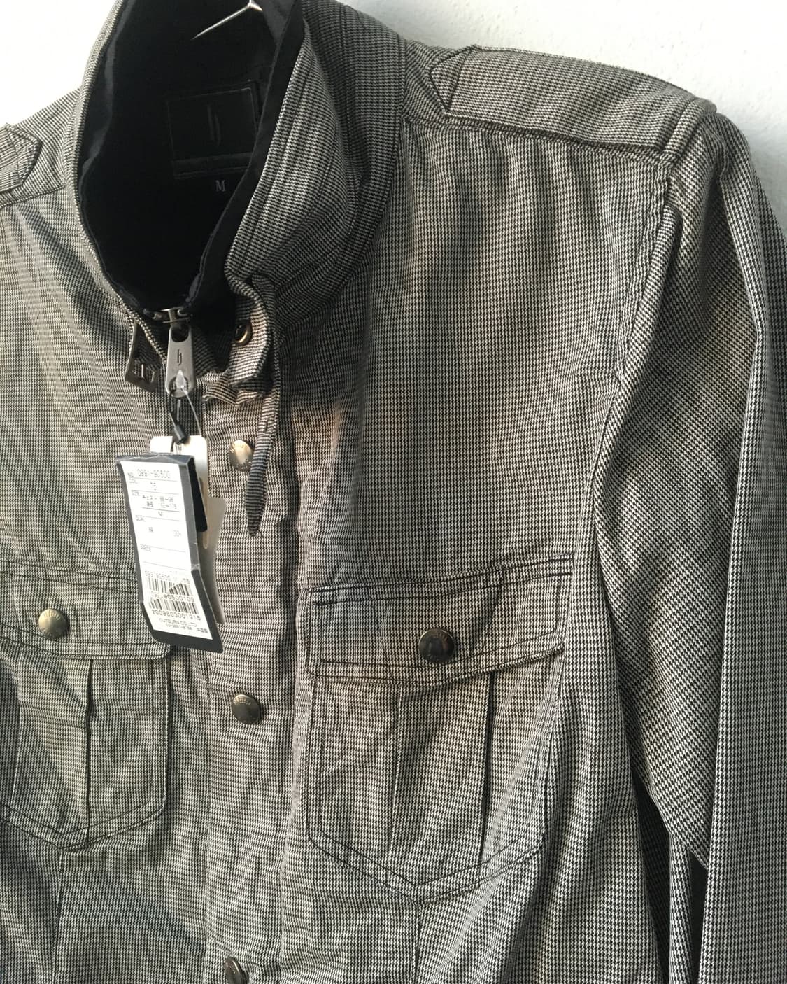 Belted point high neck jacket 상품이미지4