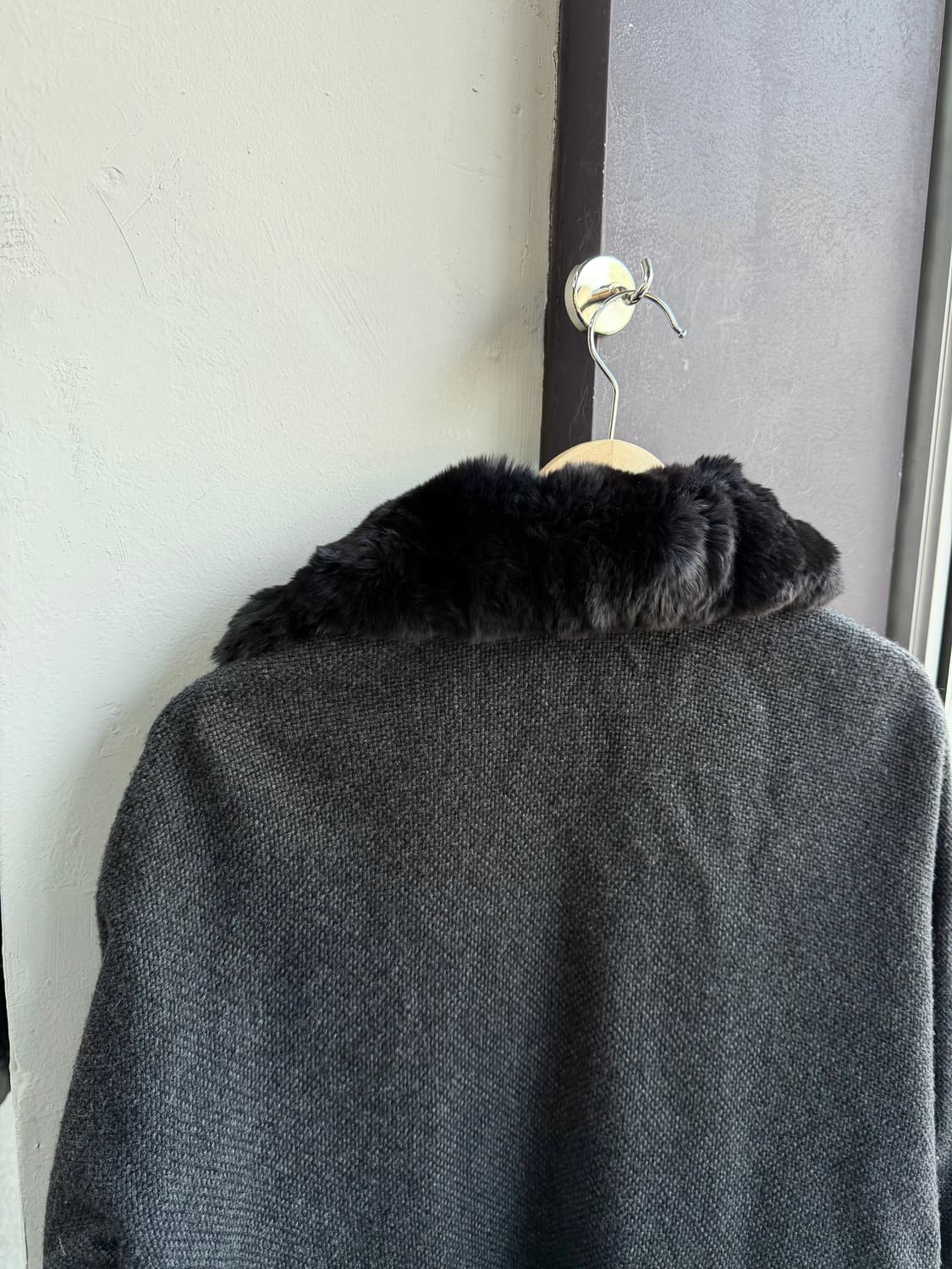 S/ 로로피아나 캐시미어 친칠라 케이프 자켓 상품이미지8