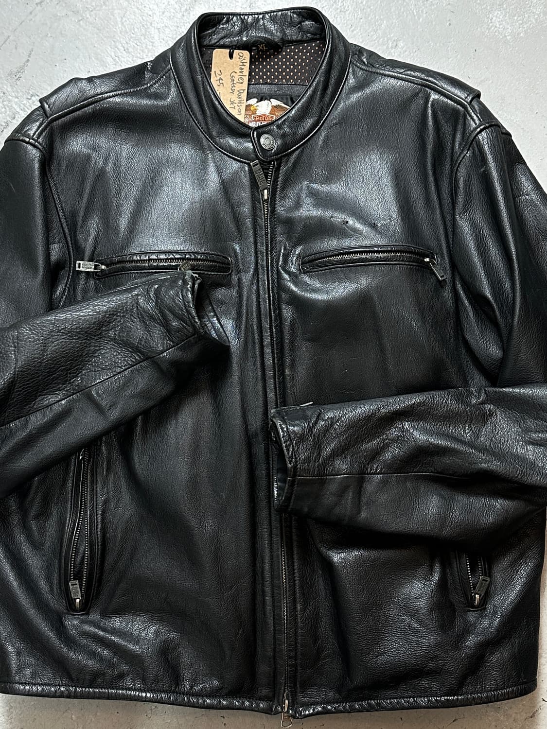 00's 할리데이비슨 레더 라이더 자켓 빈티지 레더자켓 상품이미지8