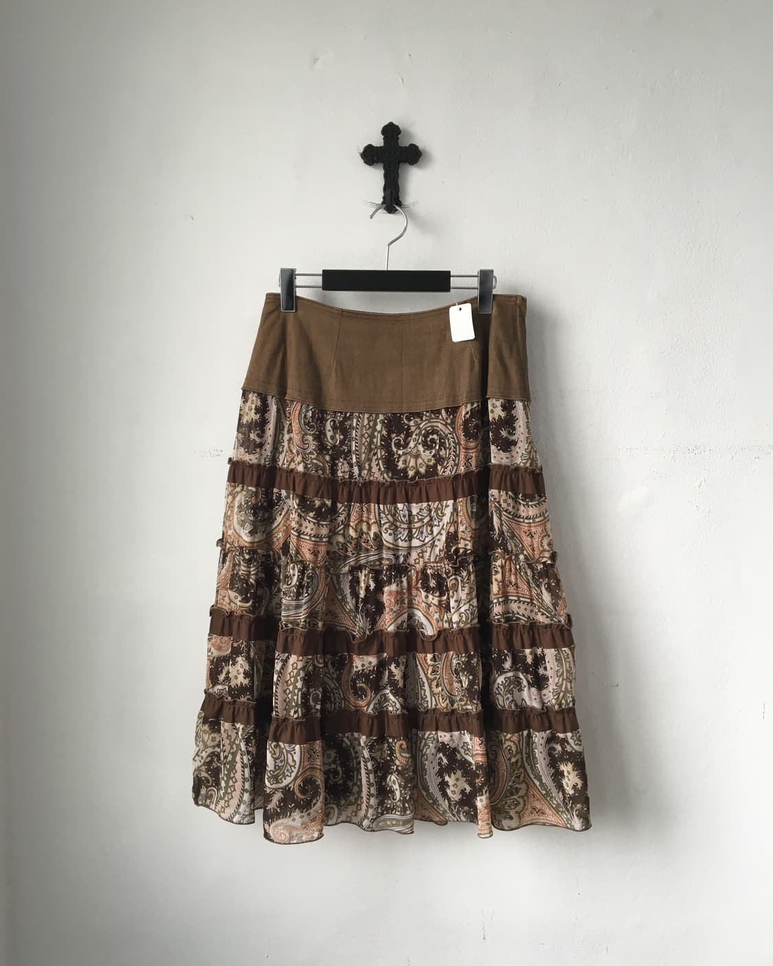 ethnic patch layer skirt 상품이미지1