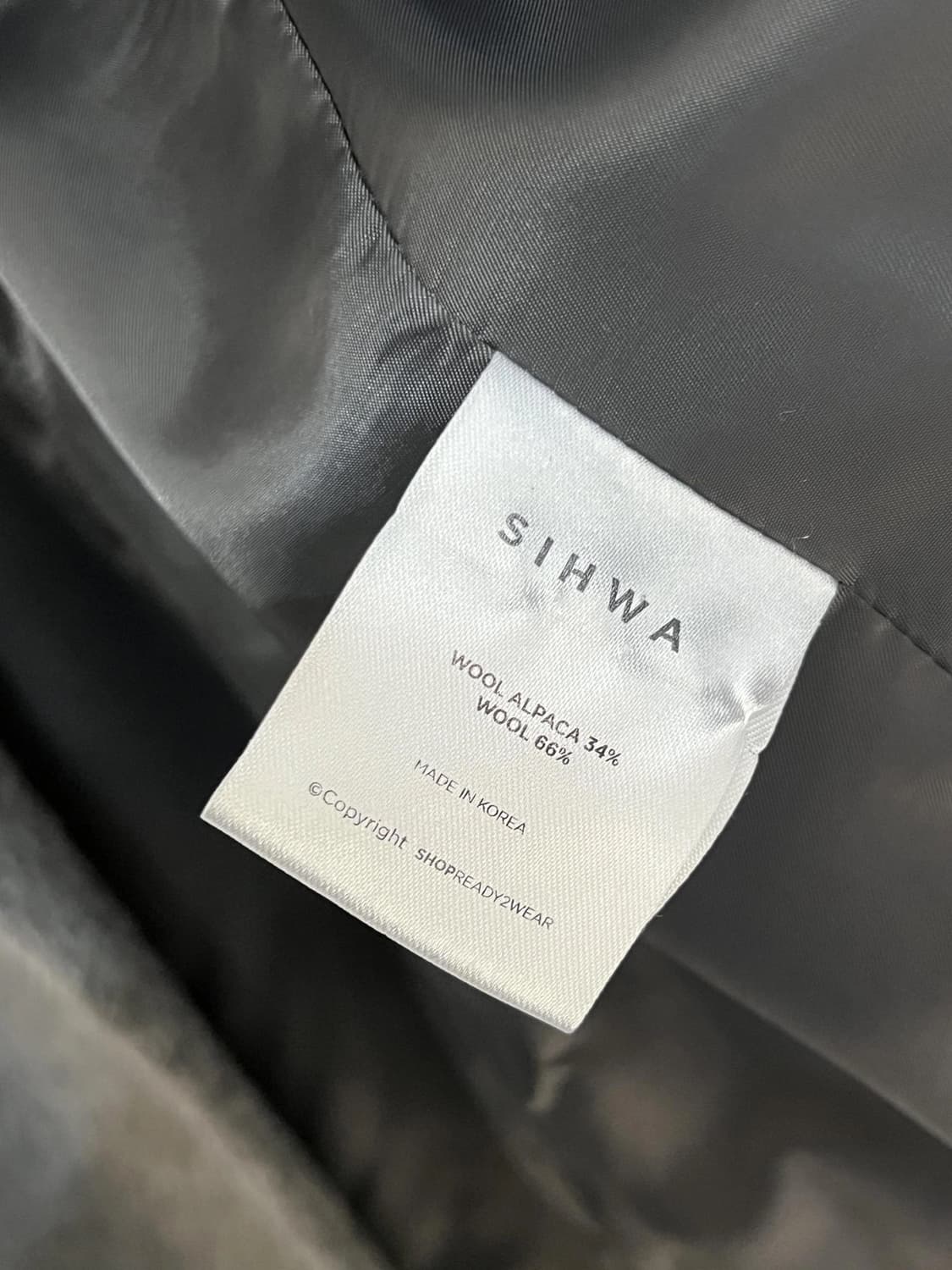 Sihwa r2w 코트 상품이미지4