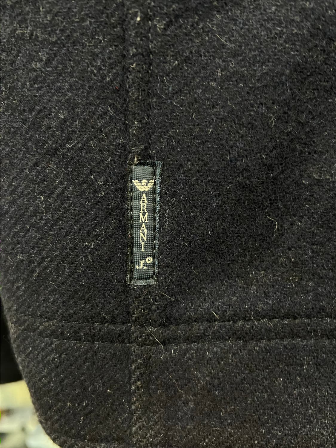 Armani Jeans 네이비 울 숏 자켓  상품이미지4