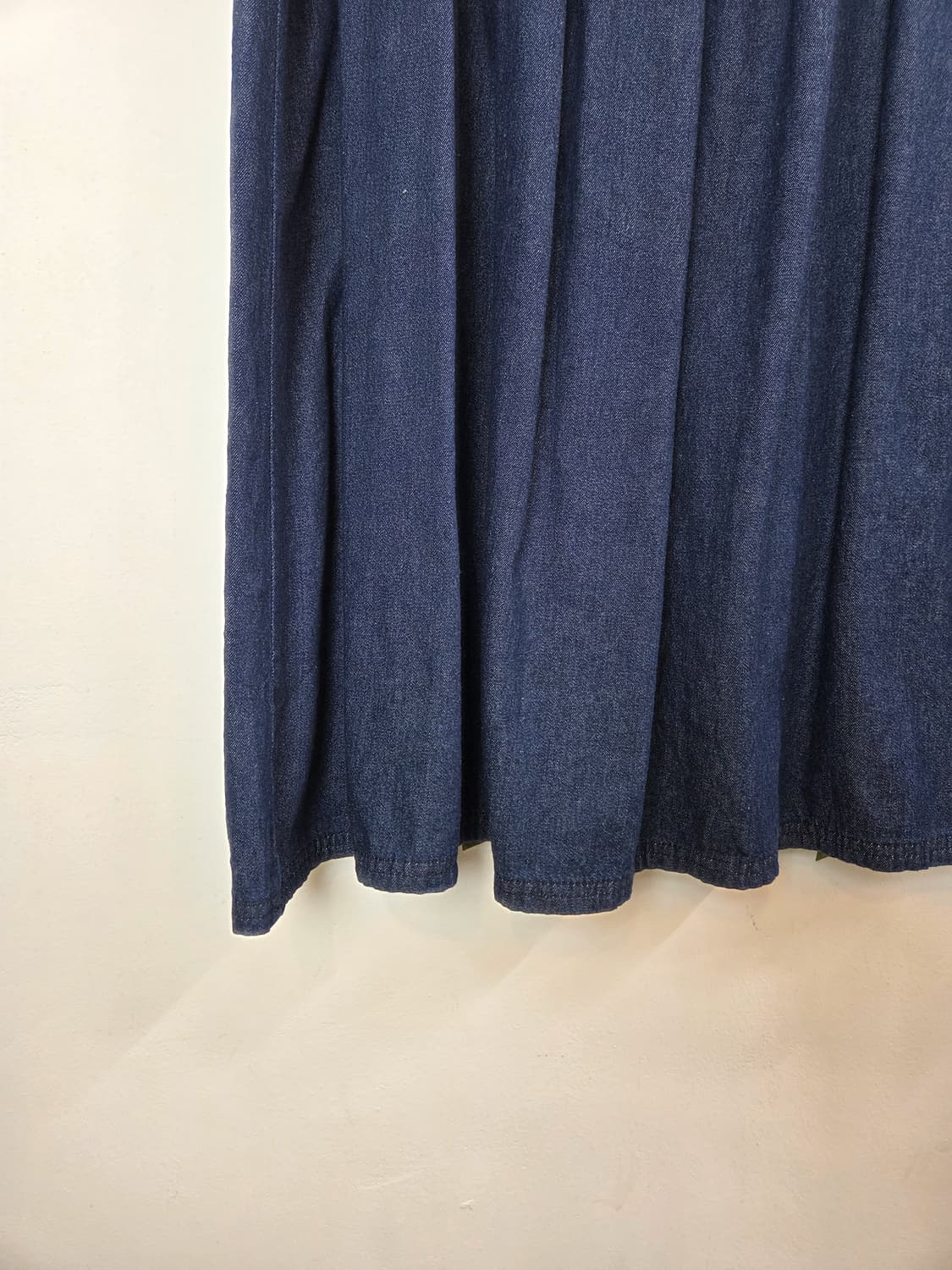 데일리 데님 롱스커트 상품이미지3