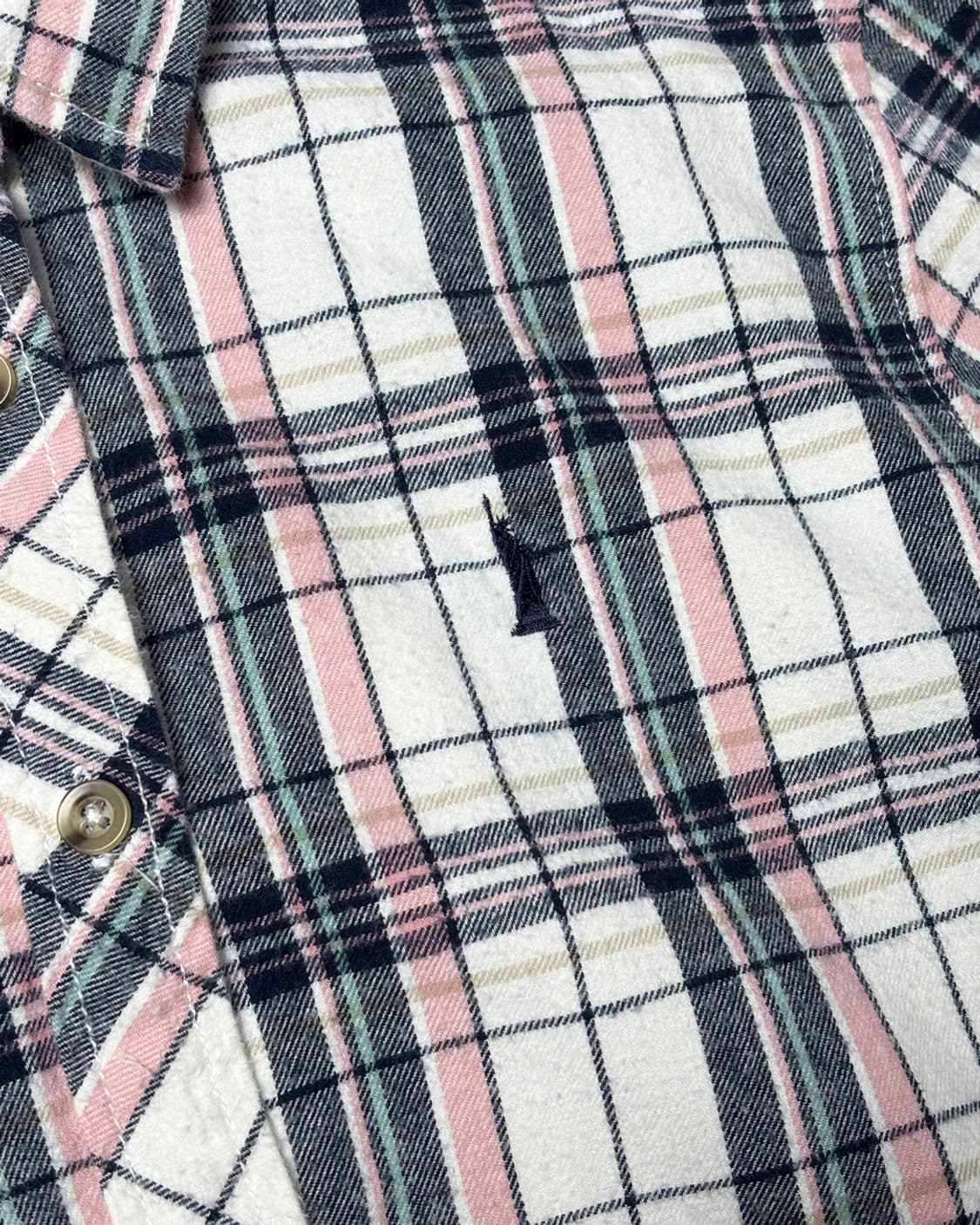 일본빈티지 east boy 체크셔츠 상품이미지4