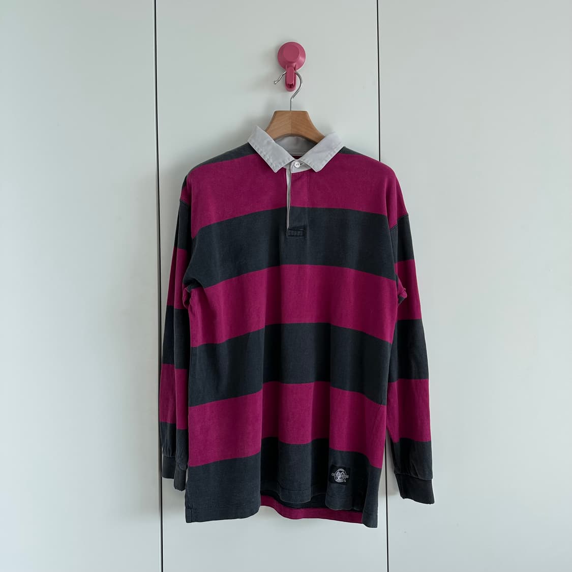 울리치 70s 리이슈 럭비 스트라이프 롱슬리브 상품이미지2