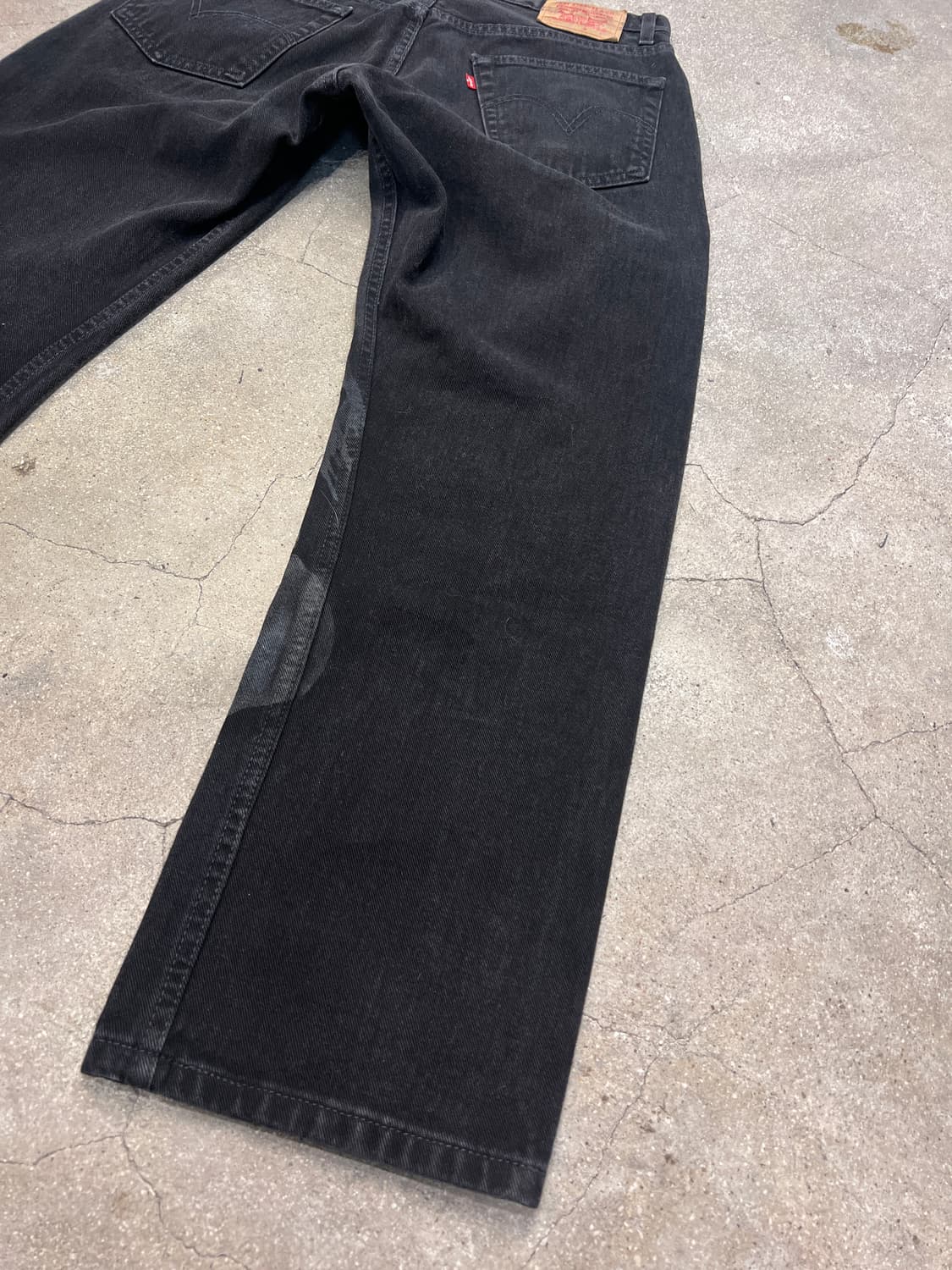 00‘s 리바이스505 캐나다 커스텀 블랙진  상품이미지7
