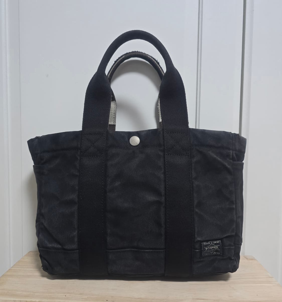 요시다포터 페인트 캔버스 토트백  상품이미지1