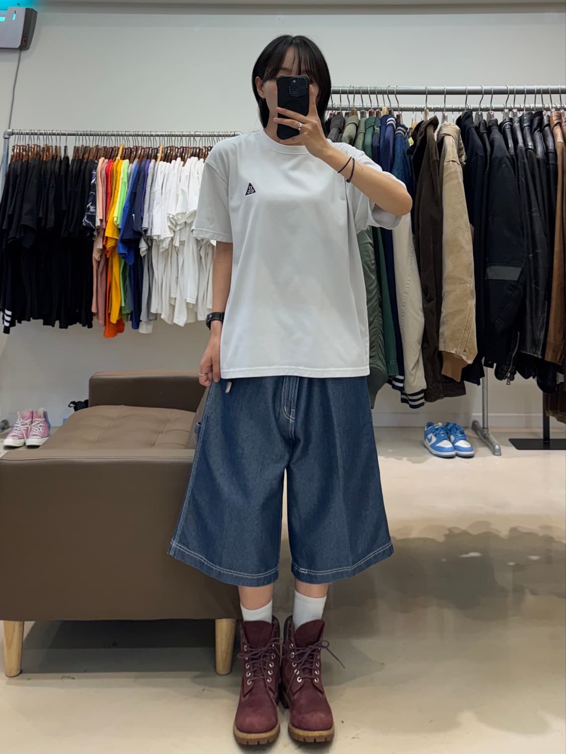 나이키 acg 로고 반팔 티셔츠 상품이미지4