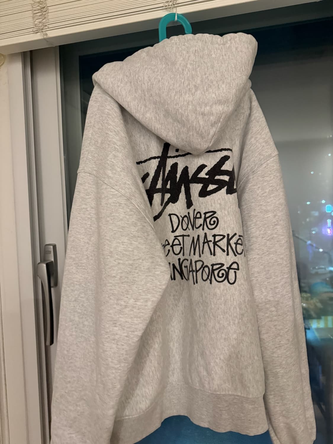 도버스트릿 싱가폴 스투시 기모 후드 라지 상품이미지3