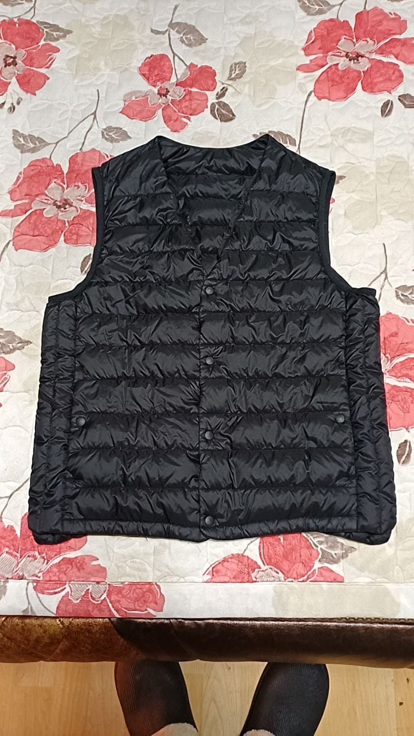 올젠 구스경량조끼 100 가슴52 기장65 상품이미지1