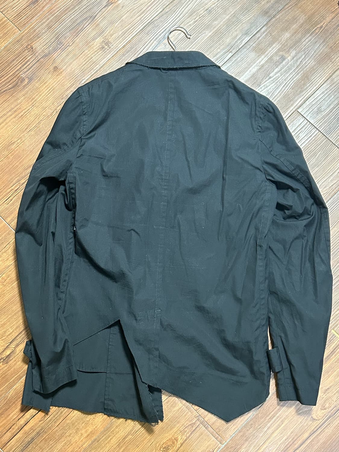 [L] 꼼데가르송 옴므플러스 컷아웃 트렌치코트 상품이미지2