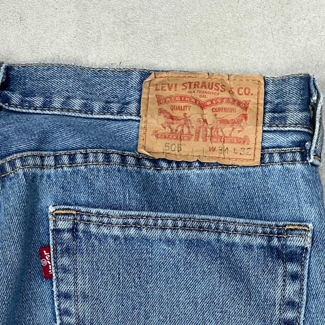 리바이스 505 데님팬츠 s09504 상품이미지5