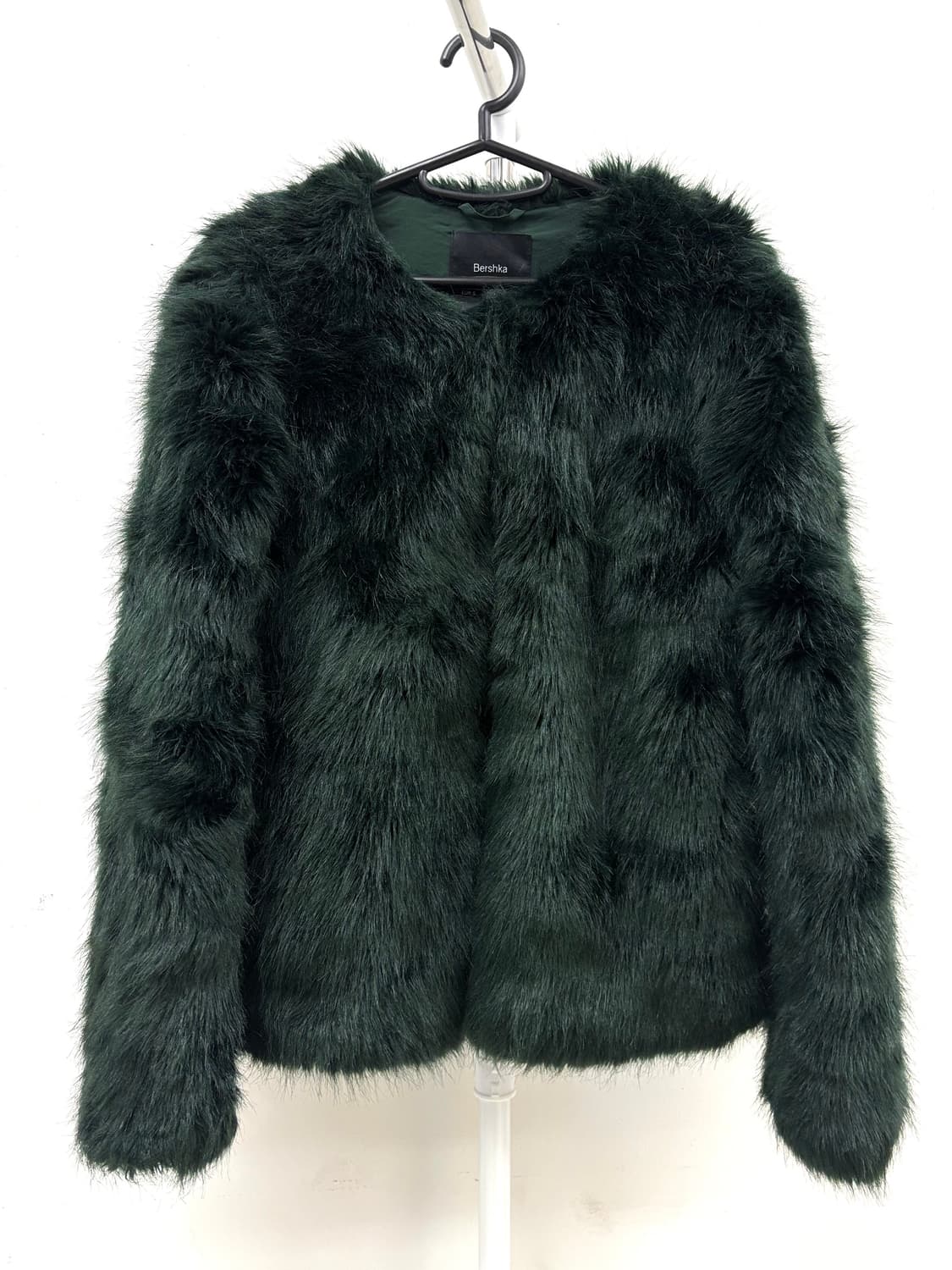 빈티지 버쉬카 딥그린 퍼 자켓 상품이미지7