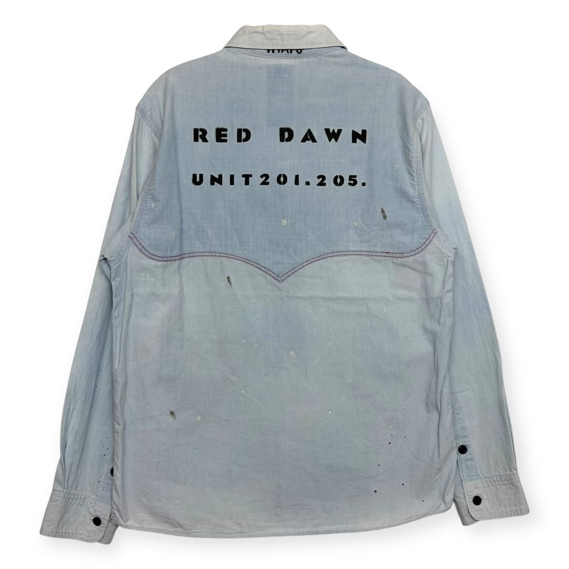 더블탭스 샴브레이 셔츠 상품이미지10