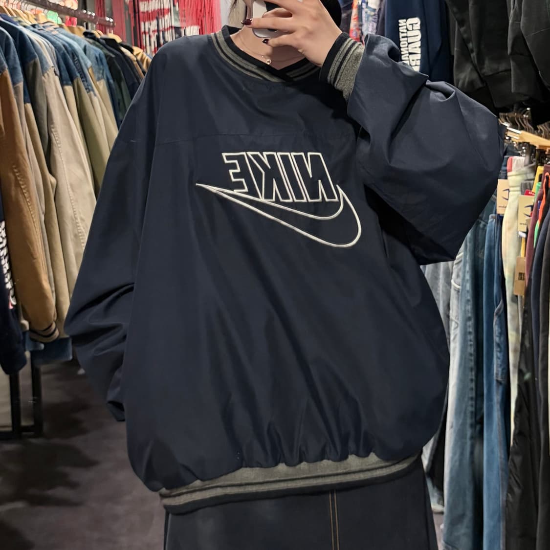 [IM] Nike 나이키 스우시 웜업 네이비 상품이미지3