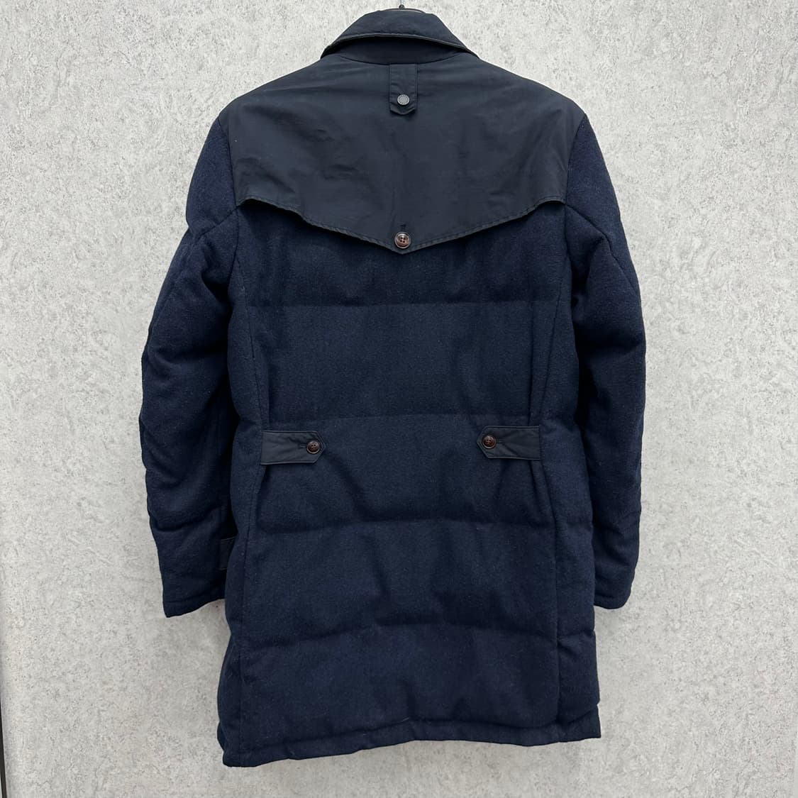 100 써스데이아일랜드 남자 웰론 울 코트 패딩 상품이미지2