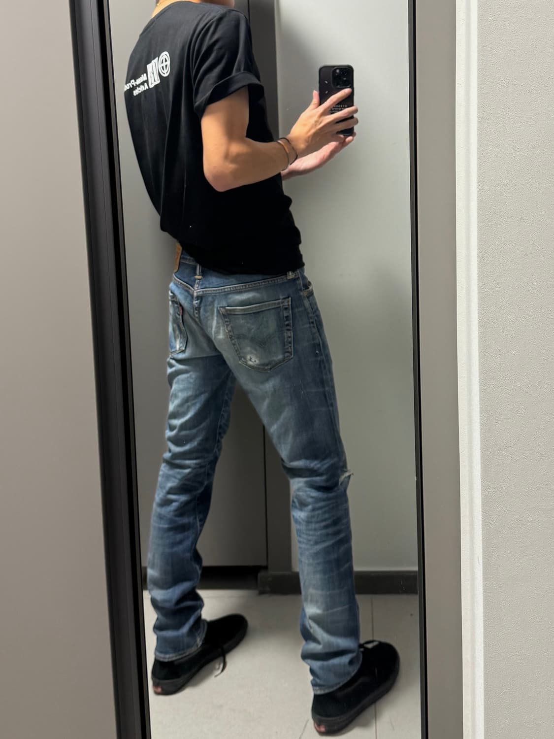 Levi’s vintage 511 distressed denim 상품이미지5