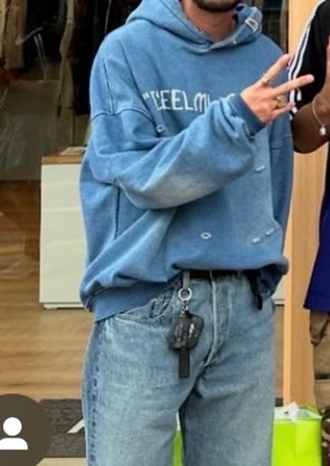 에씰미X앵글런 콜라보 한정판 후드 상품이미지2