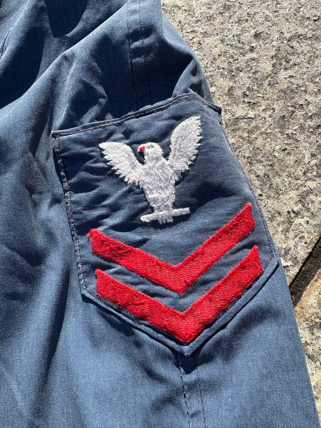 80s 오리지널 usn 유틸리티 자켓 상품이미지3