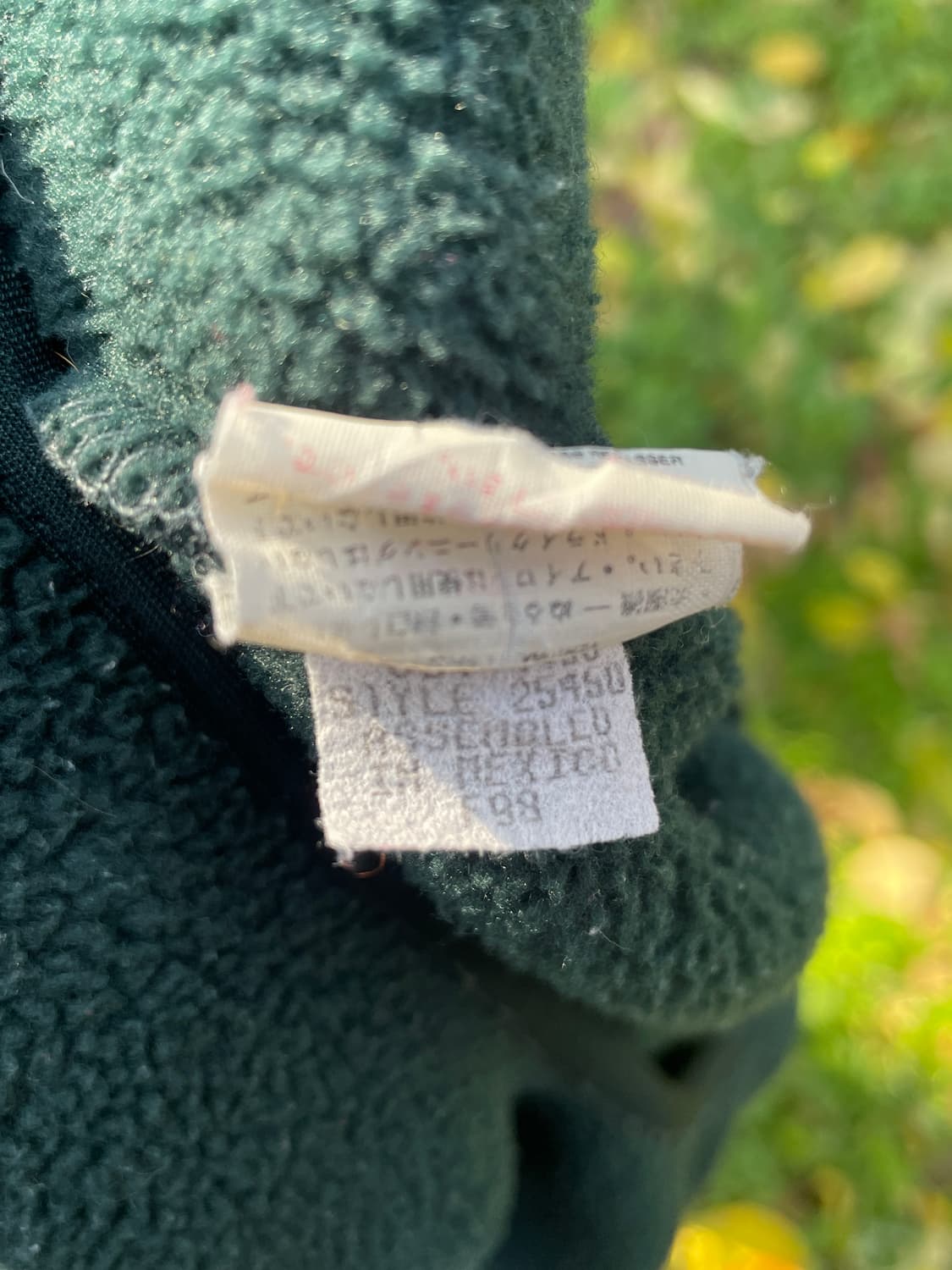 90s Patagonia Fleece Green Snap T(1998) 상품이미지9