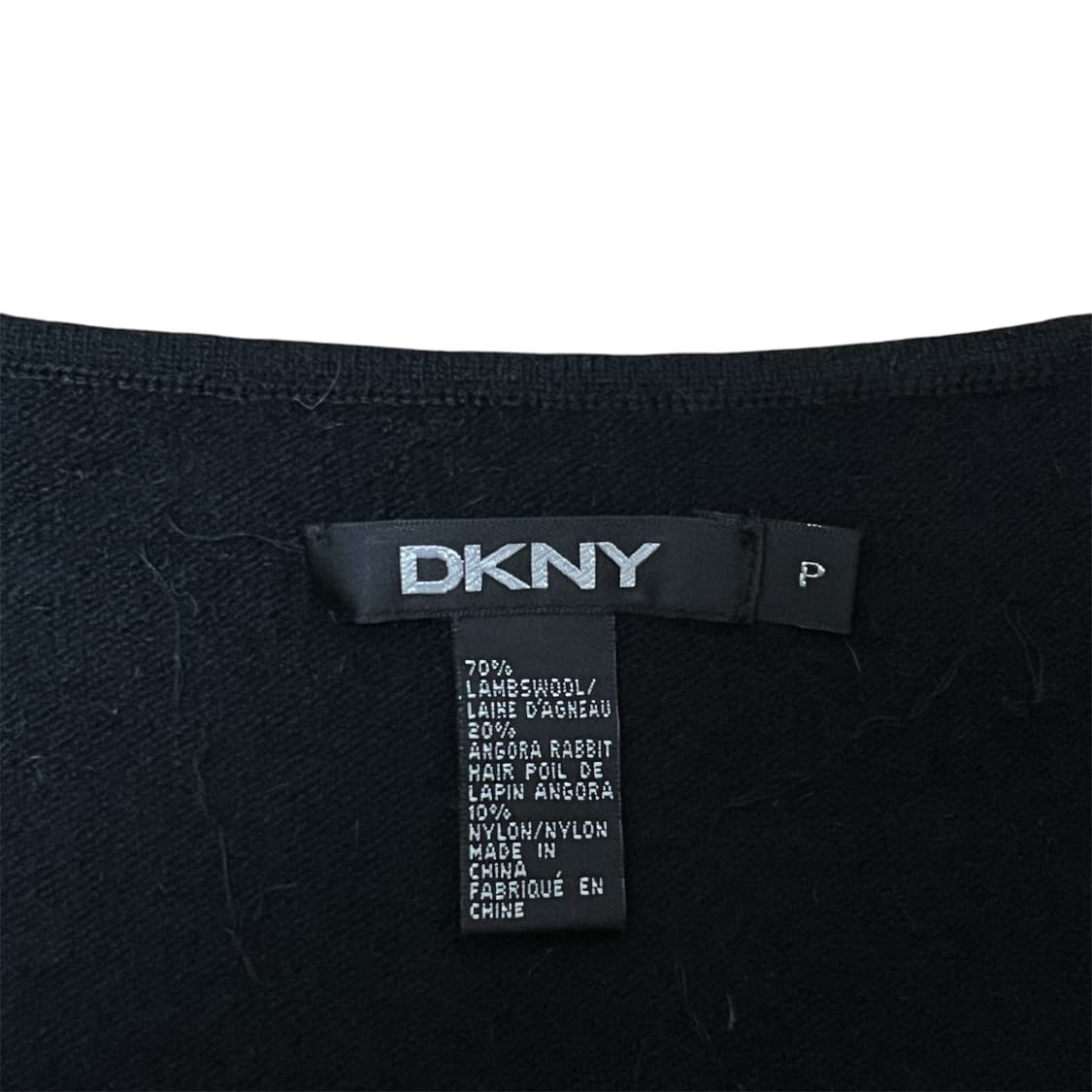 DKNY 블랙 비즈 앙고라 나시 상품이미지6