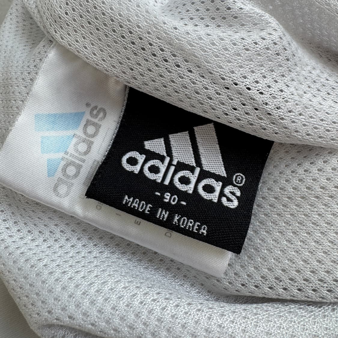 아디다스 90s 흰하 화이트 하늘 와이드 바람막이 트랙팬츠 상품이미지6