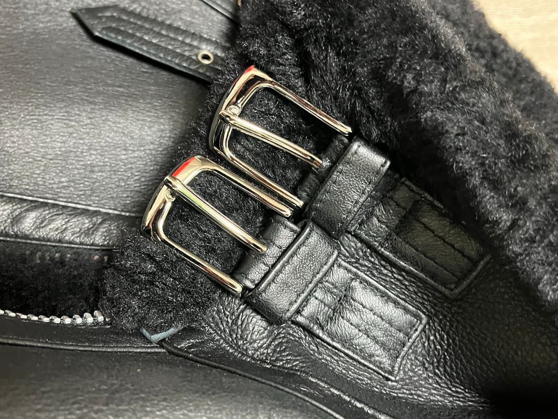 [105-110] B-3 무스탕 남자 리얼레더 자켓 폭격기 무톤자켓 상품이미지5