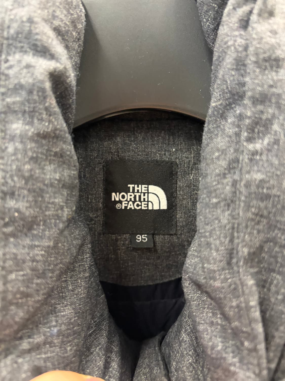 노스페이스 여성 롱패딩 그레이 95 상품이미지4