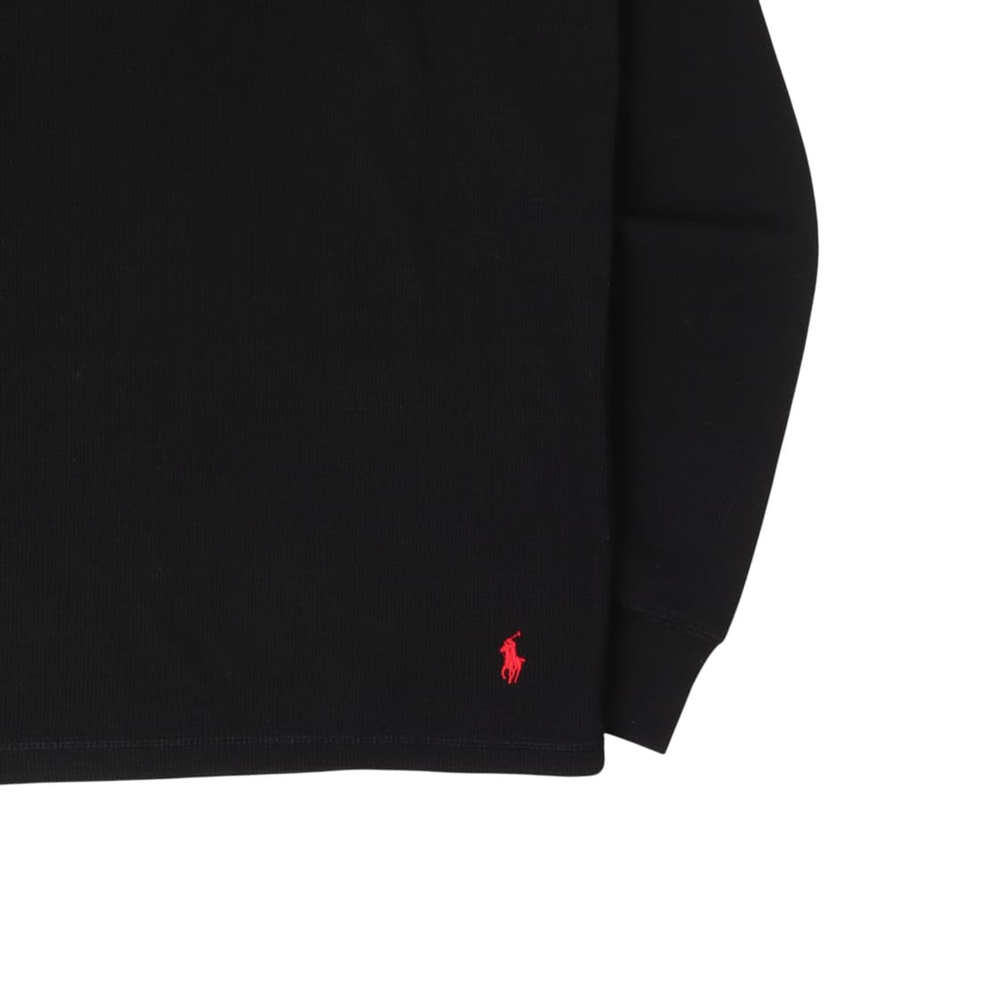 폴로 랄프로렌 블랙 로고 베이직 와플 롱슬리브 상품이미지4
