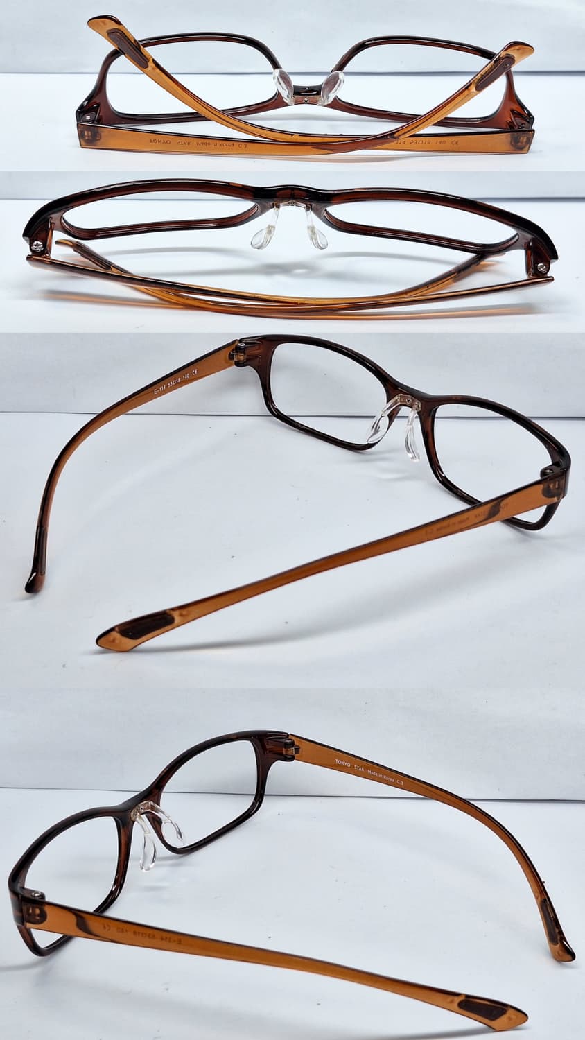 도쿄 스타 E-114 울템 웰링턴 초경량 7g 안경테 한국제조 일본수입 상품이미지9