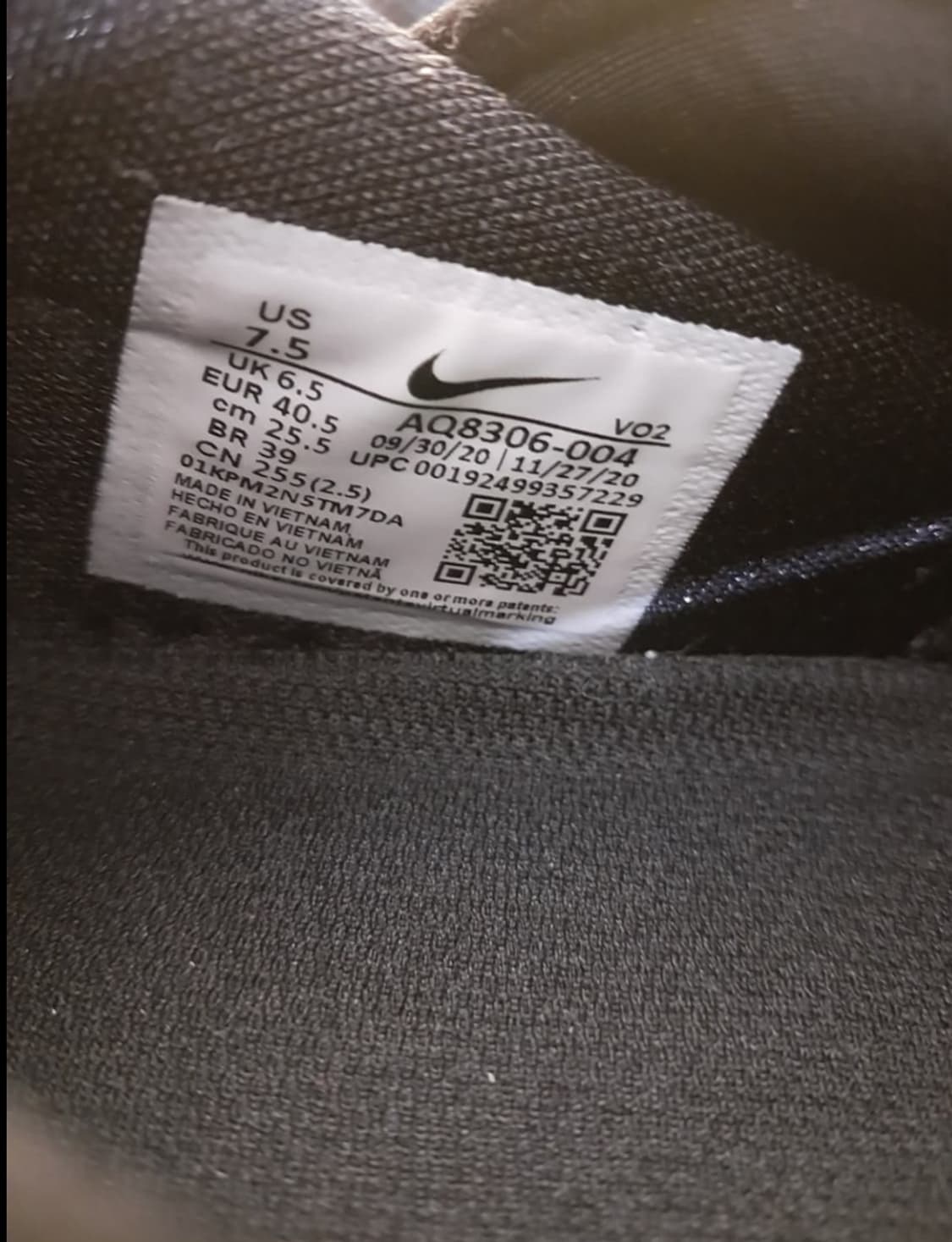 남성 나이키 프리/메트콘2 역도화, 리프트화, 런닝화, 운동화 (255) 상품이미지8