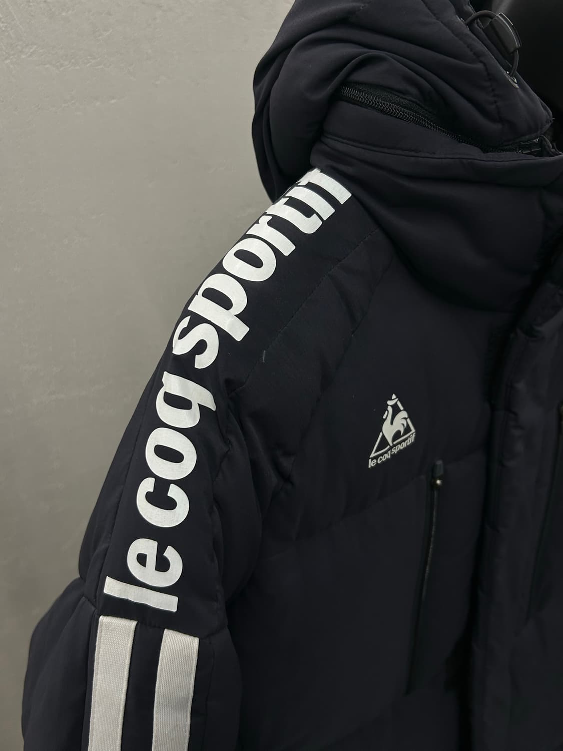 르꼬끄 moDULATE 구스 롱패딩 블랙 상품이미지4