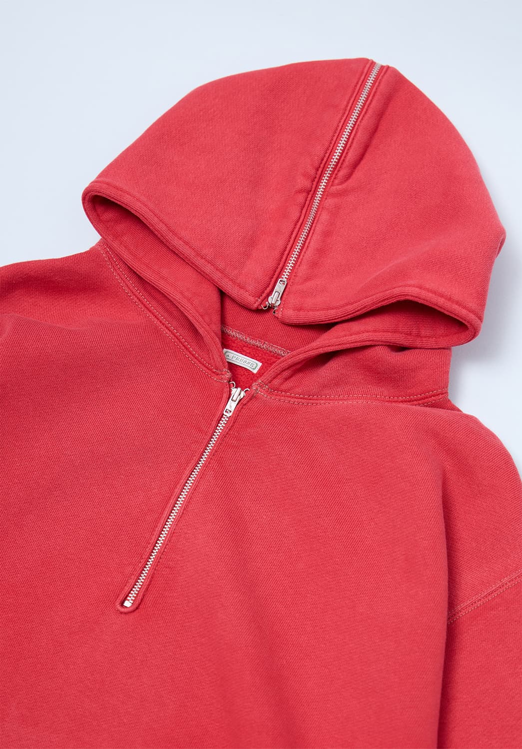 A.PRESSE 아프레쎄 빈티지 세일러 후드 스웻셔츠 레드 상품이미지3