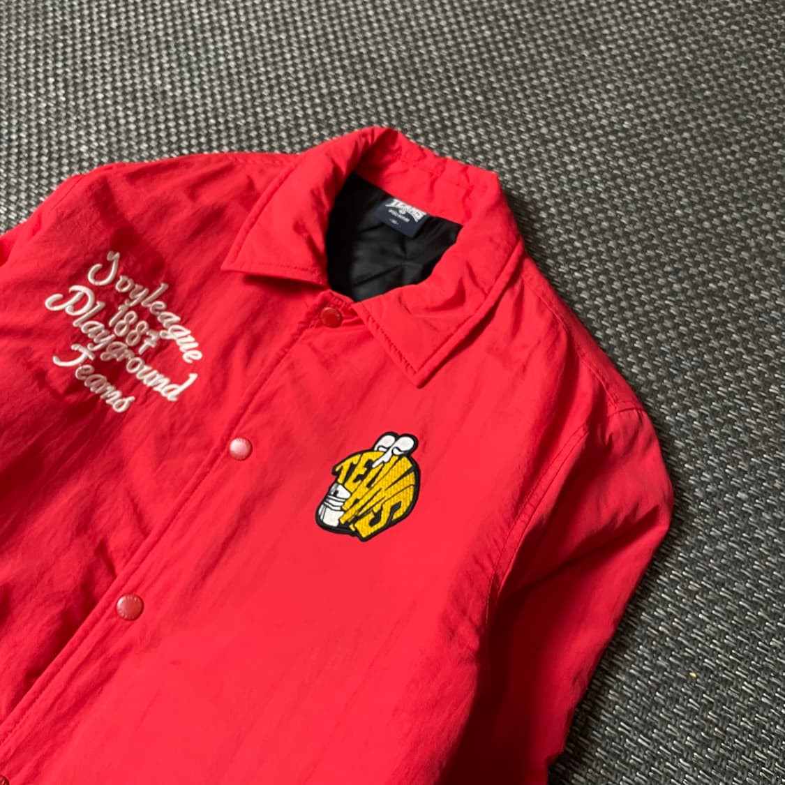 TEAMS 레드 로고 패치 자켓 95 상품이미지4