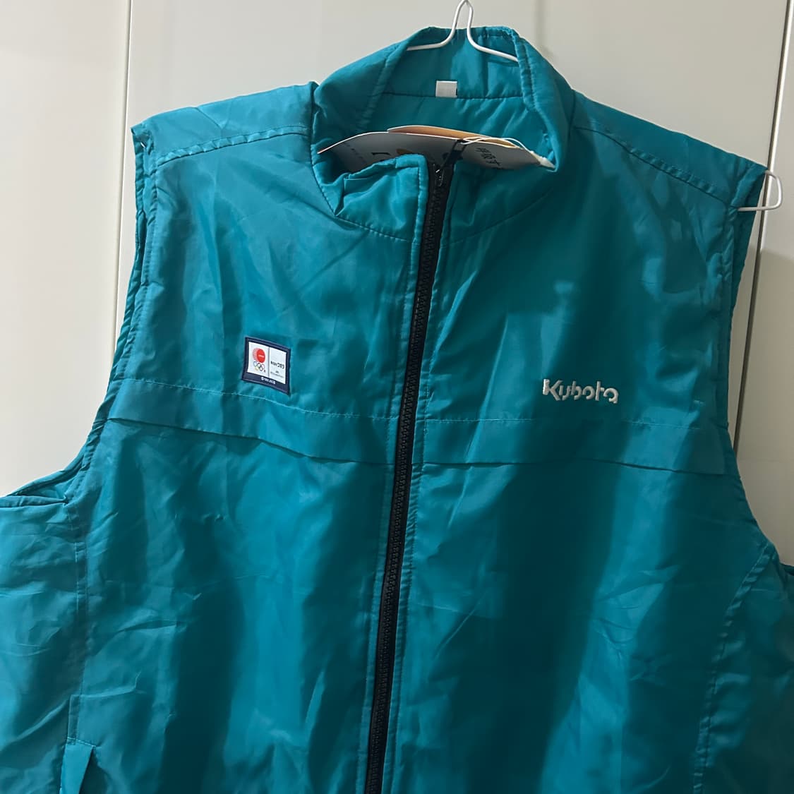 쿠보타 민트 청록 조끼 상품이미지2