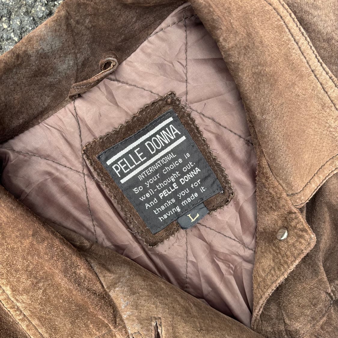 펠레돈나 스웨이드 트러커 자켓 상품이미지3