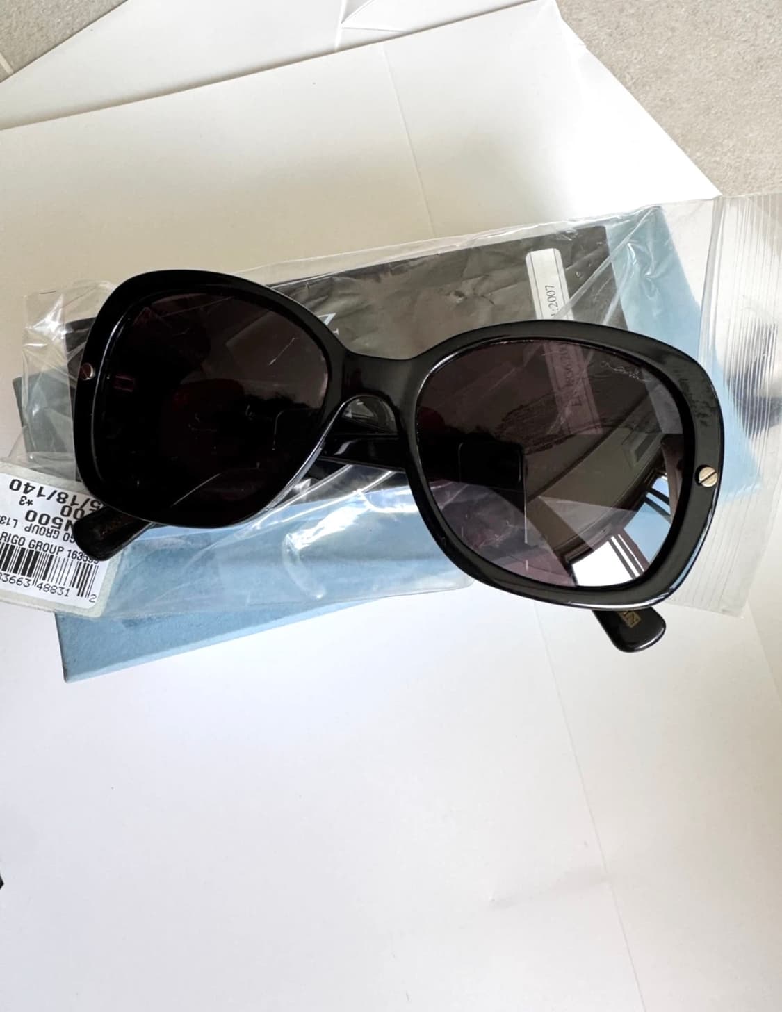 새상품 LANVIN 파리 블랙 선글라스 상품이미지5