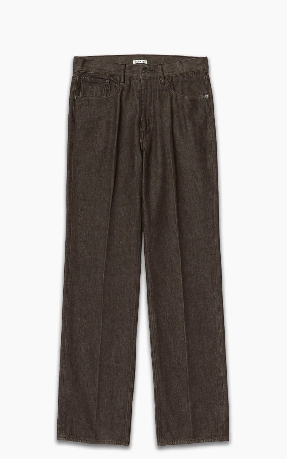 Auralee 오라리 하드 트위스트 데님 21 aw brown 34 상품이미지2