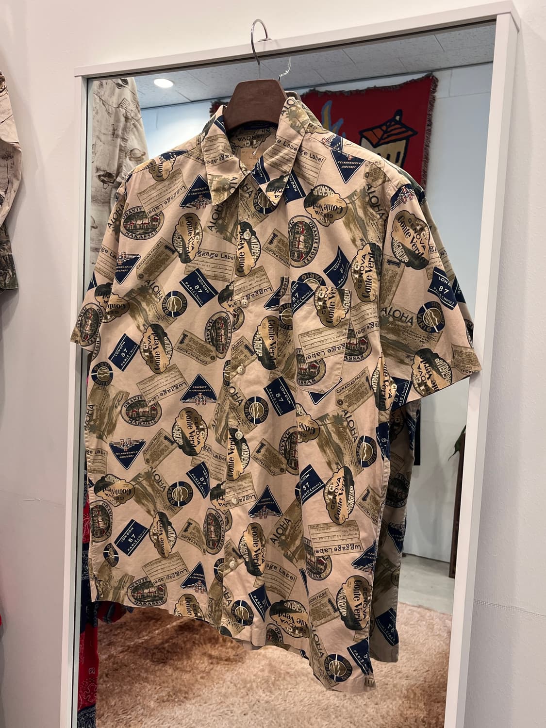 00s Pendleton 펜들턴 빈티지 패턴 반팔 셔츠 상품이미지1