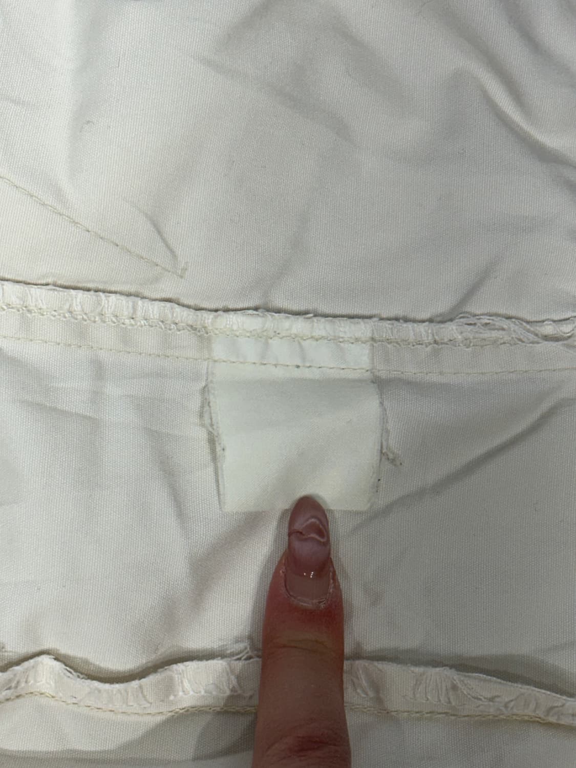 크로커다일 아이보리 오버핏 블루종 자켓 L 상품이미지8