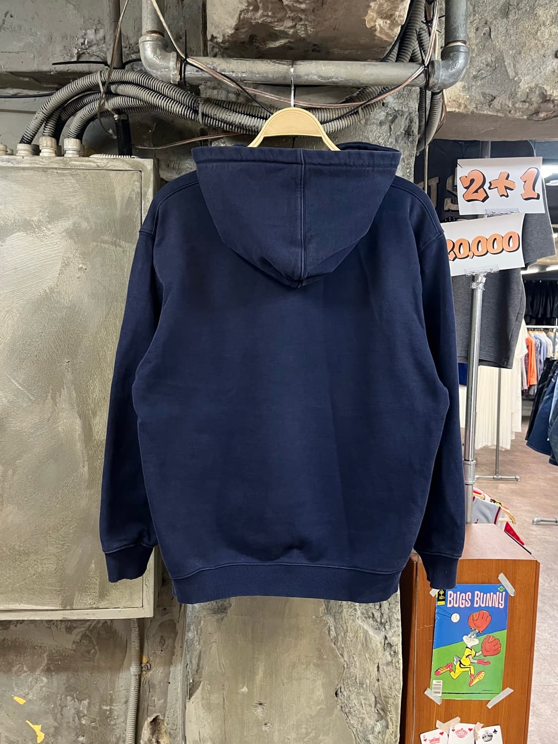 예스아이씨 후드티 네이비 M #csz4127 상품이미지2