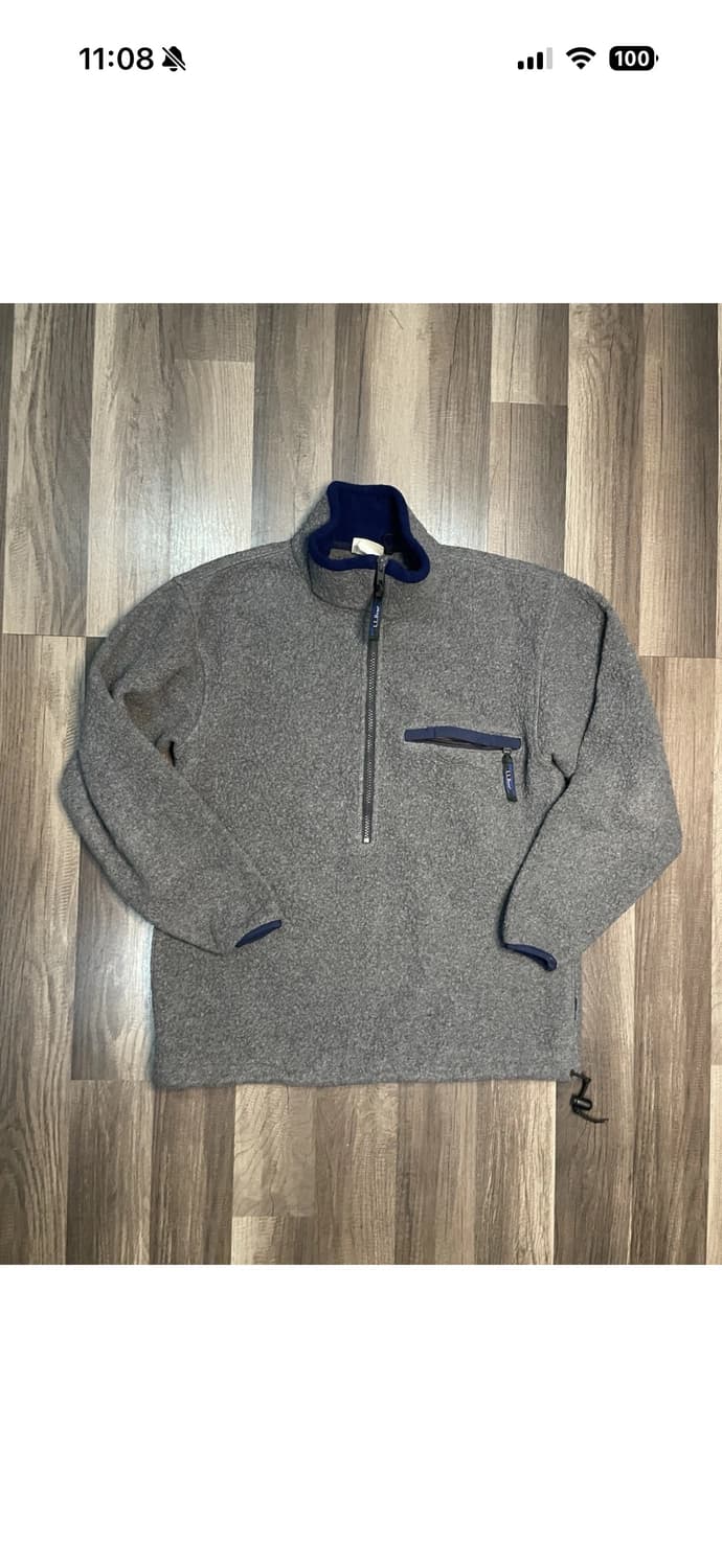 빈티지 엘엘빈 플리스 상품이미지1